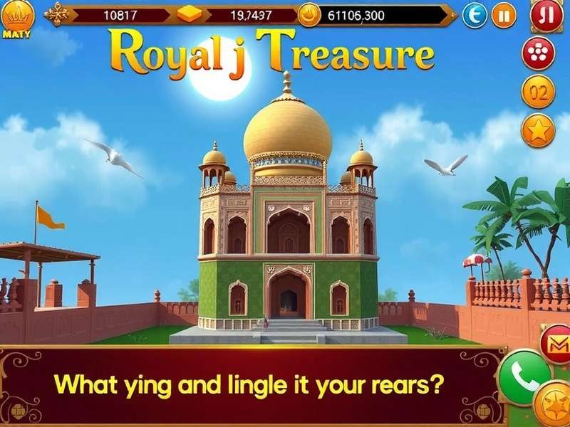 Royal Taj Treasure Game Screenshot